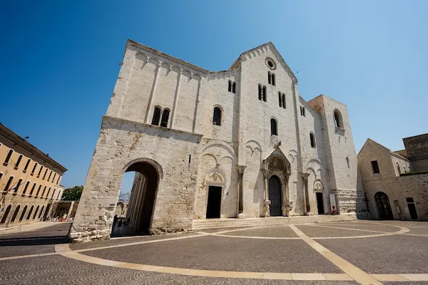 basilica saint nicholas bari catholic church puglia south italy