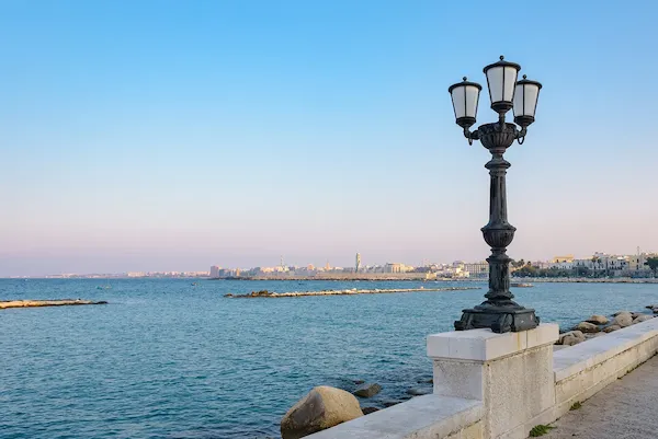 view seafront bari